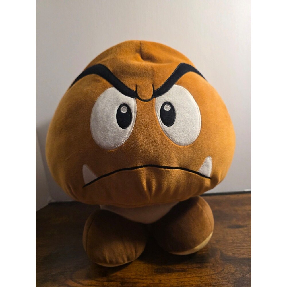 Nintendo Club Mocchi Super Mario Bros Goomba Large 15" Plush Tomy
